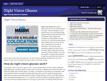 Tablet Screenshot of nightvisionglasses.net
